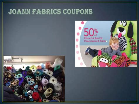Joann Fabrics Coupons1 Ppt
