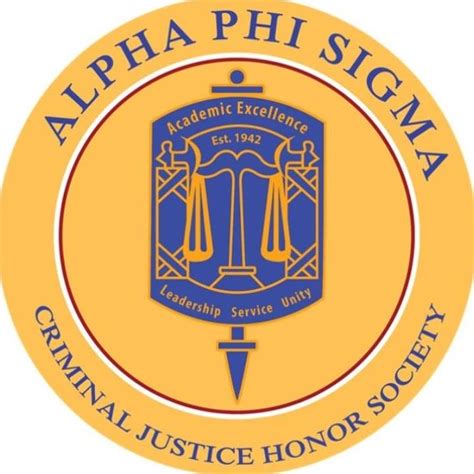 Join Alpha Phi Sigma The National Criminal Justice Honors Society Join Alpha Phi Sigma The National Criminal Justice Honors Society