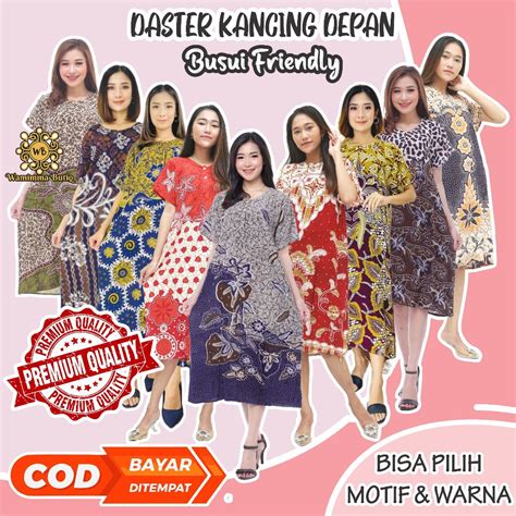 Jual Daster Batik Murah Baju Tidur Batik Murah Adem Nyaman Daster Batik Pekalongan Shopee Indonesia