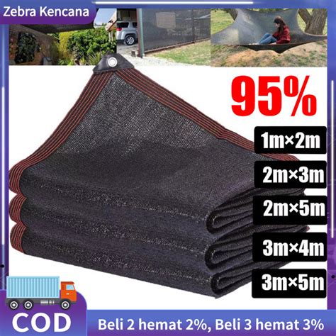 Jual Jaring Paranet 95% Kepadatan Tinggi Anti Uv Tahan Lama/Jaring  Paranet/Jaring Rumah Kaca/Garden Sunshade Net /Tabir Surya Coklat Jaring |  Shopee Indonesia