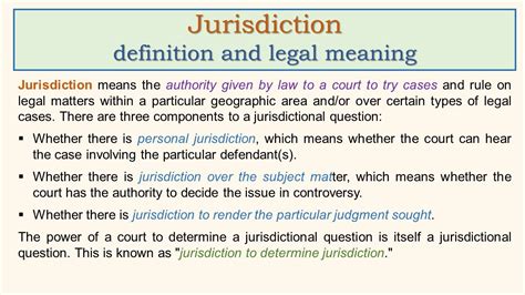 Jurisdiction Definition And Legal Meaning Youtube