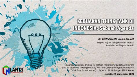 Kebijakan Think Tank Di Indonesia Sebuah Agenda Pdf