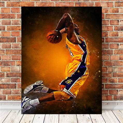 Kobe Bryant Canvas Set Legendary Wall Art