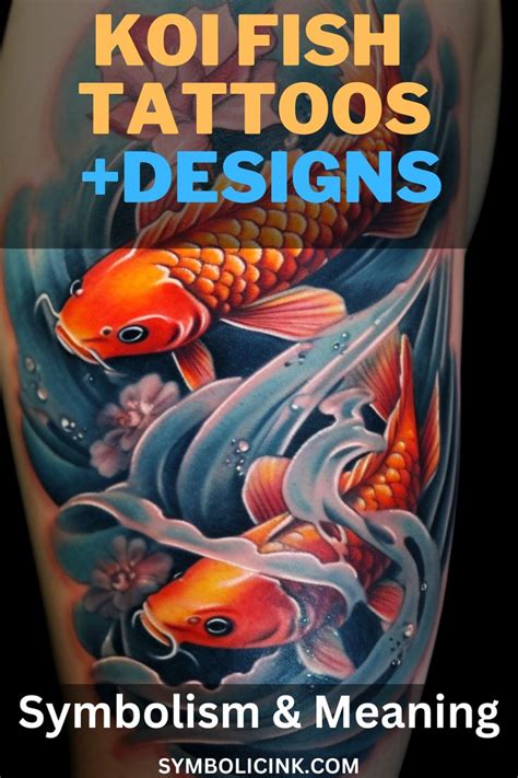 Koi Fish Tattoo Meaning Top Designs And Symbolism Guide