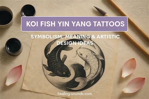 Koi Yin And Yang Tattoo Meaning Inspiring Design Ideas