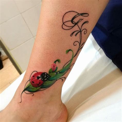 Ladybug Tattoo Designs That Inspire And Bring Fortune 50 Ideas Artofit