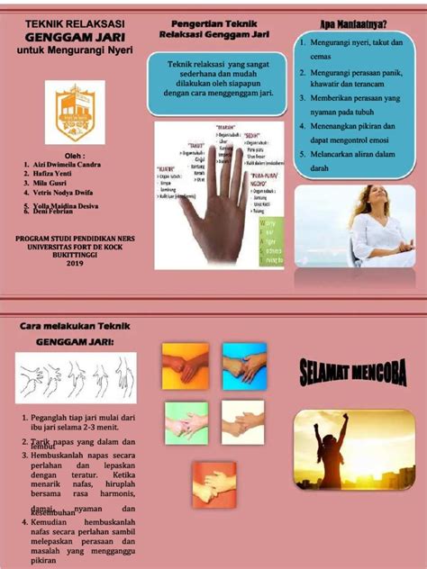 Leaflet Hipno 5 Jari Pdf Karier Perkembangan Sains Matematika