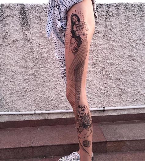 Leg Sleeve Full Half Tattoo Designs Ideas For Men And Women