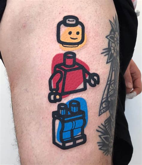 Lego Tattoo Ideas You Have To Check Before Ink