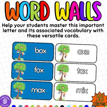 Letter X Spelling And Sight Words Word Wall Bulletin Board Kit Pretty Pastels Letter X Spelling And Sight Words Word Wall Bulletin Board Kit Pretty Pastels