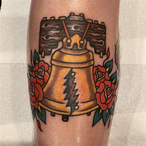 Liberty Bell Done By Dan Santoro American House Hawley Pa R Traditionaltattoos