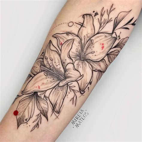 Lily Flower Tattoo Designs All You Need To Know And More Artfulinkdesigns Com