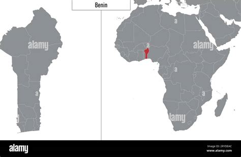 Location Map Of Benin On Map Africa 3D Slamic Republic Of Benin Flag Map Marker Location Pin