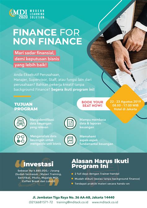 Lokakarya Umum Finance For Non Finance Mdi Tack Leadership Training Pelatihan Karyawan Lokakarya Umum Finance For Non Finance Mdi Tack Leadership Training Pelatihan Karyawan