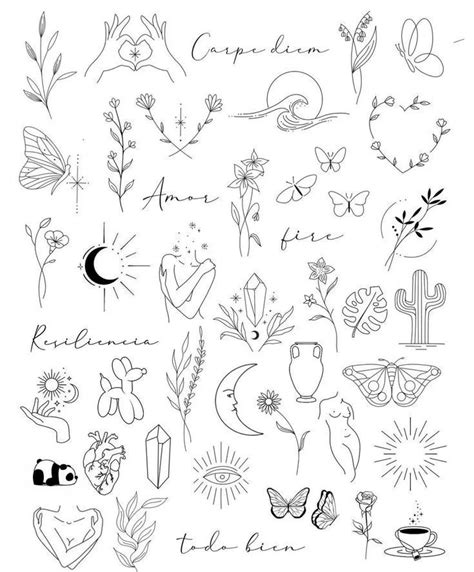 Looking For A Small Tattoo Option Our Artists Offer Small Fine Line Tattoos Starting From A Minimum Charge Of 150 This Carousel Features Designs By Mini Tattooclub Credit To The Original