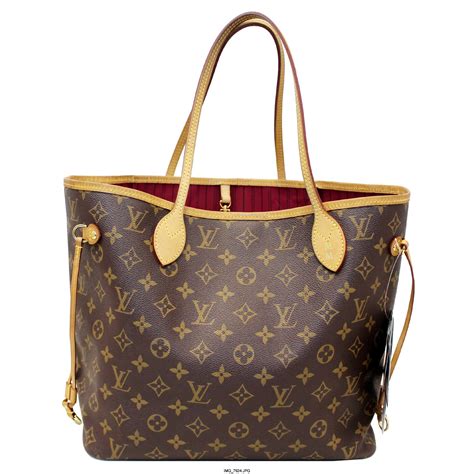 Louis Vuitton Neverfull Mm Monogram Canvas Tote Bag