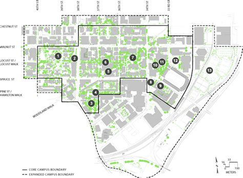 Map Of Penn S Campus Showing Boundaries And Places Described In The Download Scientific Diagram Map Of Penn S Campus Showing Boundaries And Places Described In The Download Scientific Diagram