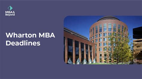 Mba Application Timelines Amp Deadlines Wharton Mba Mba Application Timelines Amp Deadlines Wharton Mba