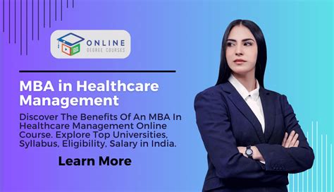 Mba In Healthcare Management Online Course