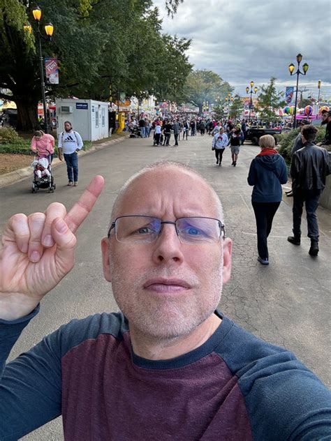 Me About To Enter The Cauldron That Is The North Carolina State Fair Jeffrey Greene