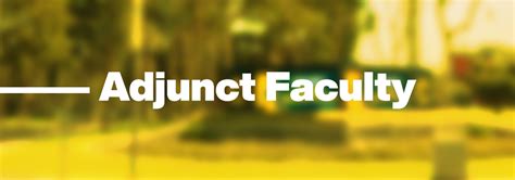 5 Ways Adjunct Faculty