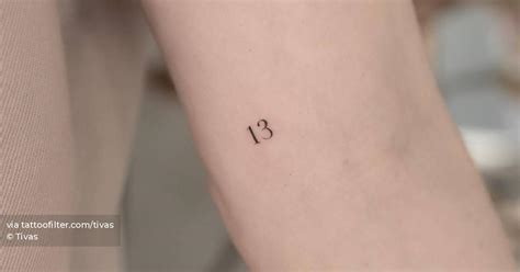 Meaning Of Number 13 Tattoo Meaning Of Number 13 Tattoo