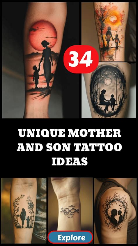 Meaningful Mother And Son Tattoos That Celebrate Bonds Meaningful Mother And Son Tattoos That Celebrate Bonds