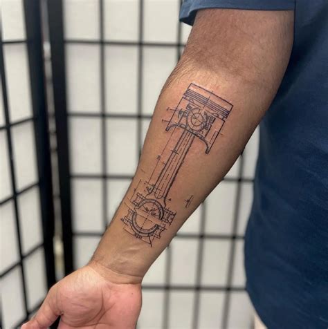 Mechanic Life Tattoos Mechanic Tattoos Bold Ideas Taking Ink To