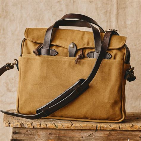 Men Amp 39 S Rugged Canvas Briefcase At Patrick Drago Blog