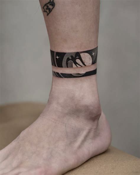 Mens Ankle Tattoo Designs