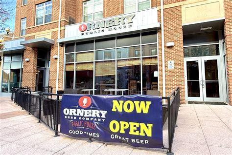 Menu Ornery Beer Company