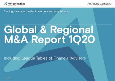Mergermarket League Tables Q1 2020 Gcg Geneva Capital Group