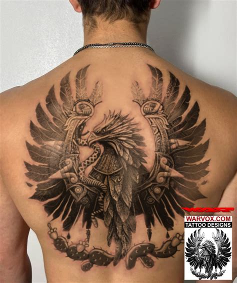 Mexican Eagle Fighting Rattlesnake Aztec Tattoo Ideas Mexican Eagle Fighting Rattlesnake Aztec Tattoo Ideas
