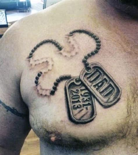 Military Dog Tag Tattoos Military Dog Tag Tattoos
