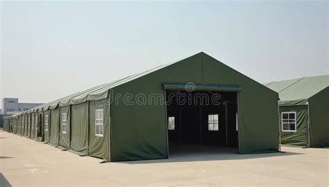 Military Green Tent Offers Temporary Shelter Solution Sturdy Army Canvas Structure Provides Military Green Tent Offers Temporary Shelter Solution Sturdy Army Canvas Structure Provides