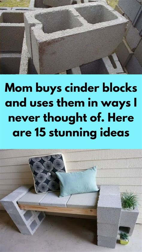 Mom Buys Cinder Blocks And Uses Them In Ways I Never Thought Of Here Are 15 Stunning Ideas