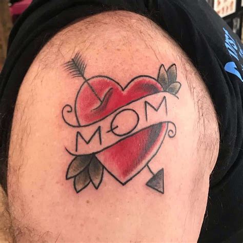 Mom Heart Tattoo