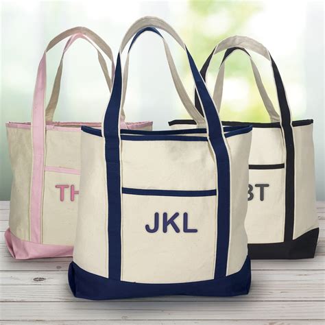 Monogram Canvas Tote Bag Style