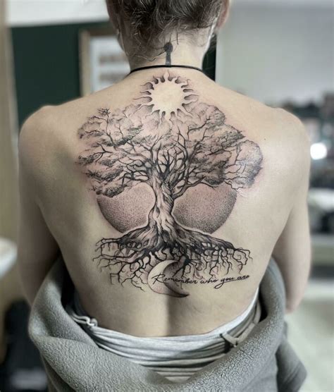 Mother Earth Tattoo Back Tattoo Tree Of Life Tattoo Tree Tattoo