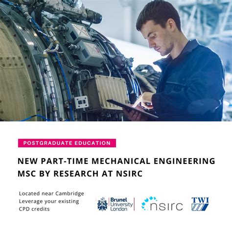 Msc By Research In Mechanical Engineering Nsirc