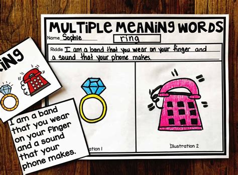 Multiple Meaning Words Artofit