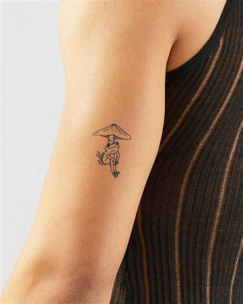 Mushroom Tattoos Cultivate Your Fungi Fantasy 70 Ideas Inkbox