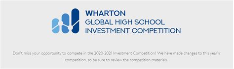 My Experience With The Wharton Global High School Investment Competition By Abhinav Penagalapati Medium My Experience With The Wharton Global High School Investment Competition By Abhinav Penagalapati Medium