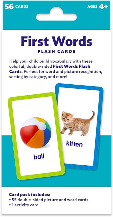 My First 100 Words Flashcards First100 Five Senses Education