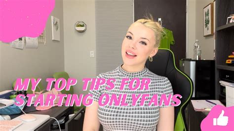 My Top 5 Tips For Starting Onlyfans From Someone Who Made 100K In The First 3 Months Youtube