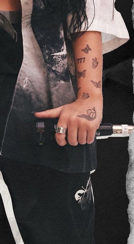 Nessa Barrett S Arm Tattoos