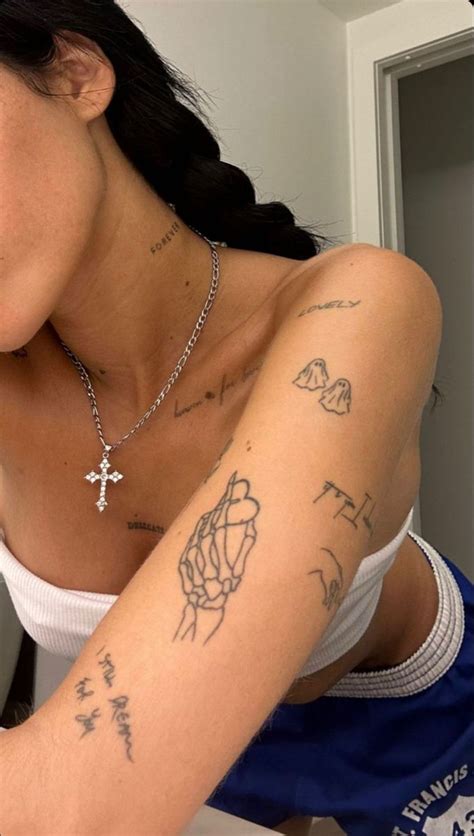 Nessa Barrett's Tattoos