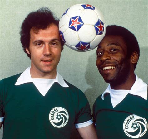 New York Cosmos Pele And Franz Beckenbauer Amp 39 S Old Club In Usa Revived Bbc Sport