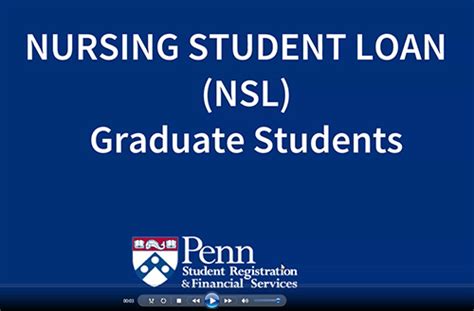 Nursing Student Loan Graduate Penn Student Registration Amp Financial Services Penn Srfs