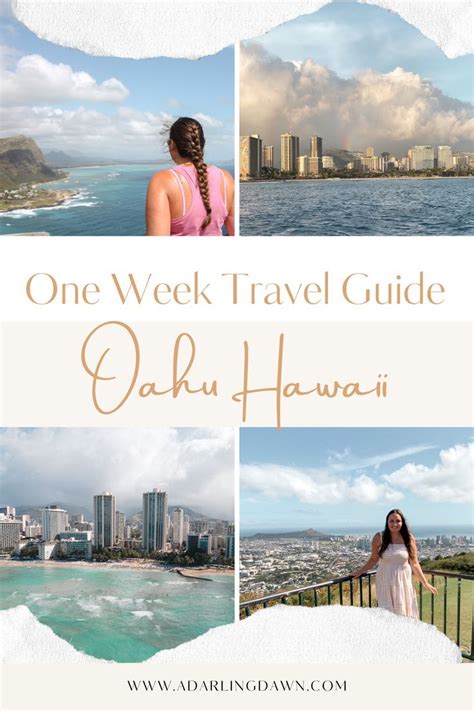 Oahu Hawaii Travel Guide One Week Travel Itinerary Artofit